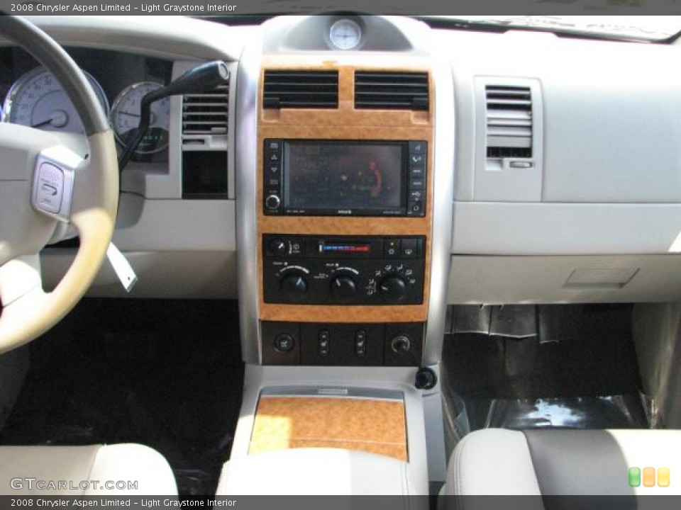 Light Graystone Interior Dashboard for the 2008 Chrysler Aspen Limited #54332725