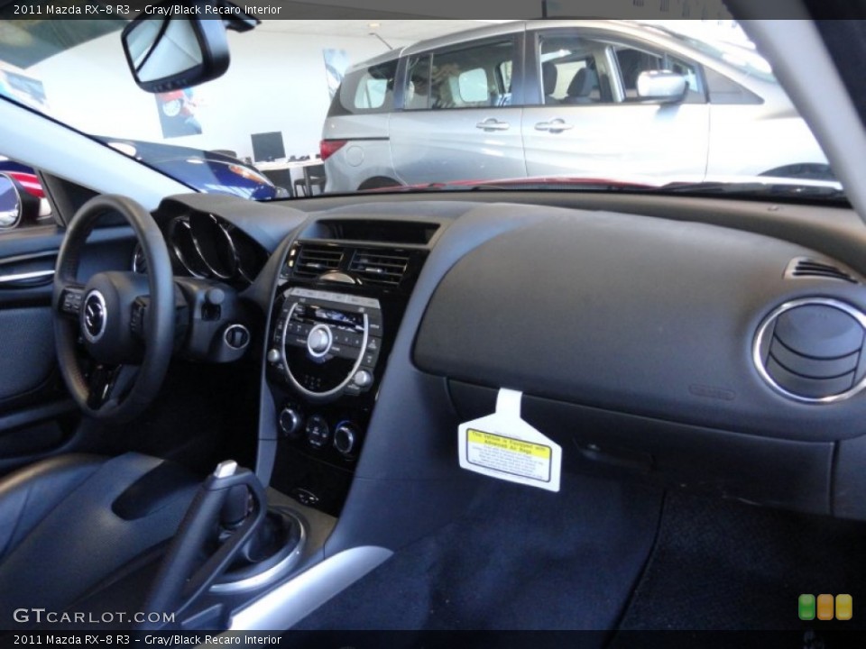 Gray/Black Recaro Interior Dashboard for the 2011 Mazda RX-8 R3 #54333862