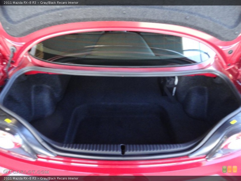 Gray/Black Recaro Interior Trunk for the 2011 Mazda RX-8 R3 #54333910