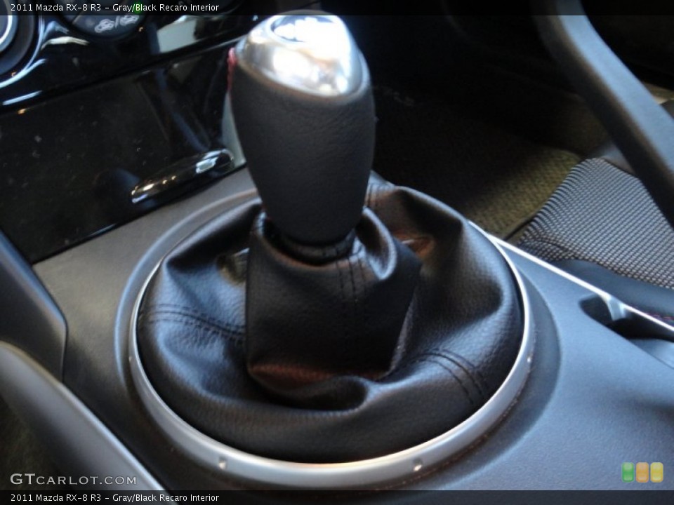 Gray/Black Recaro Interior Transmission for the 2011 Mazda RX-8 R3 #54334134