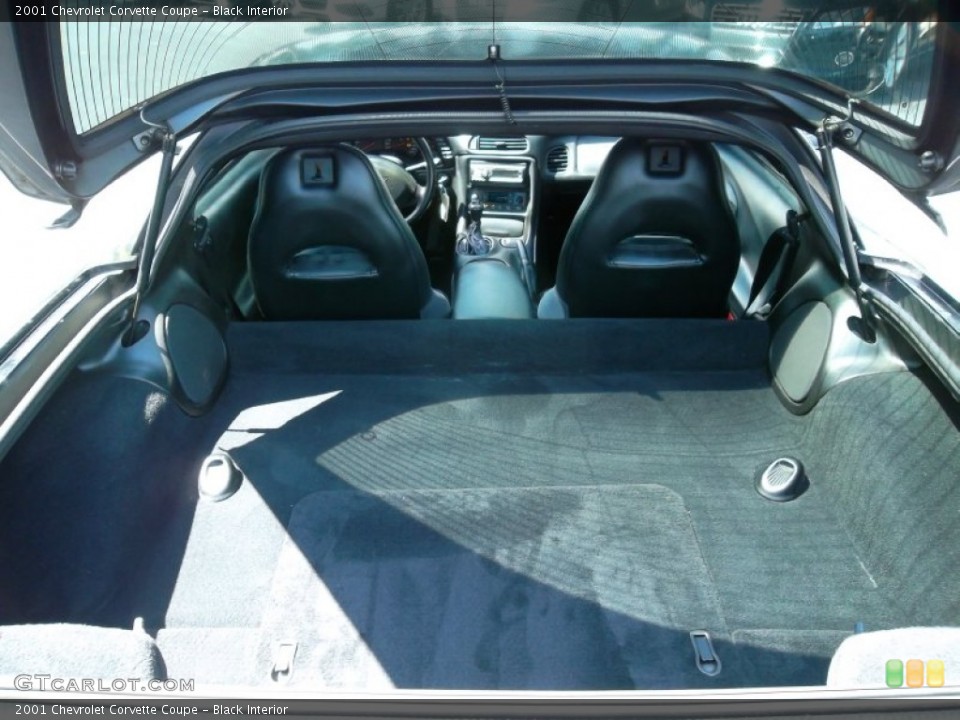 Black Interior Trunk for the 2001 Chevrolet Corvette Coupe #54336280