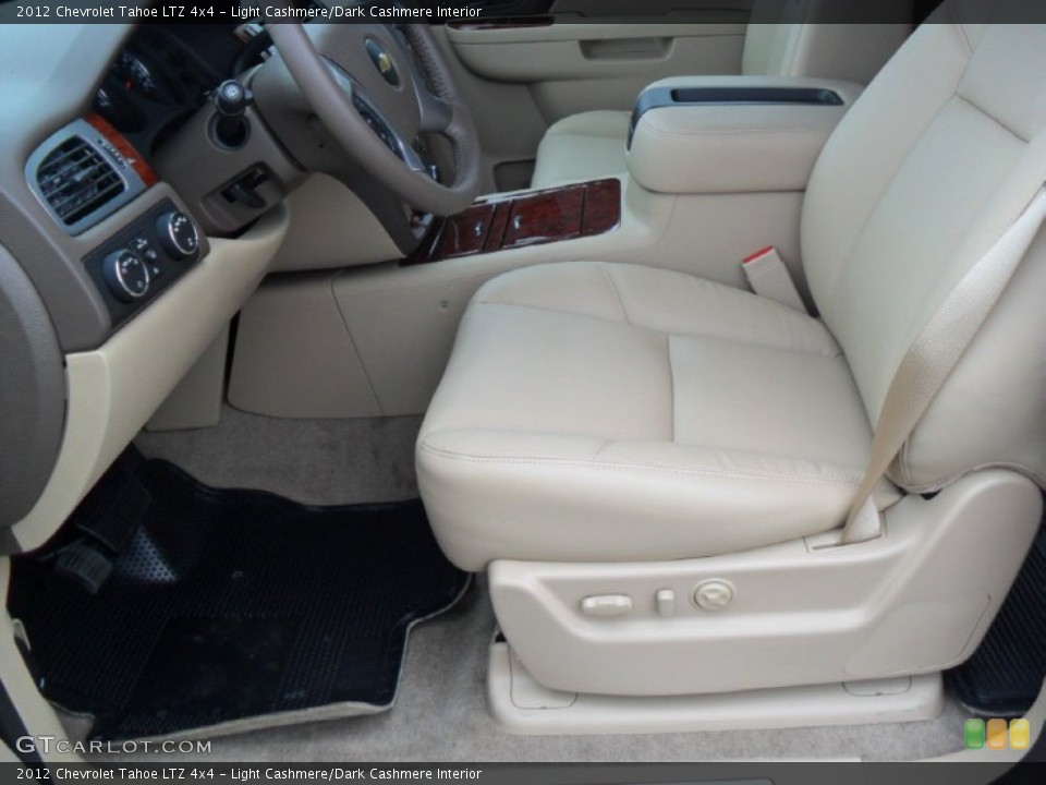 Light Cashmere/Dark Cashmere Interior Photo for the 2012 Chevrolet Tahoe LTZ 4x4 #54338788