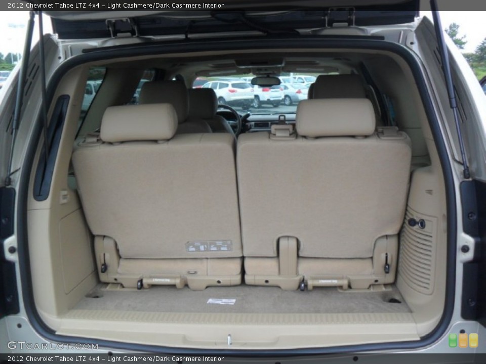 Light Cashmere/Dark Cashmere Interior Trunk for the 2012 Chevrolet Tahoe LTZ 4x4 #54338905