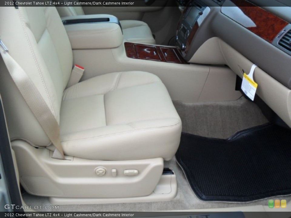 Light Cashmere/Dark Cashmere Interior Photo for the 2012 Chevrolet Tahoe LTZ 4x4 #54338931