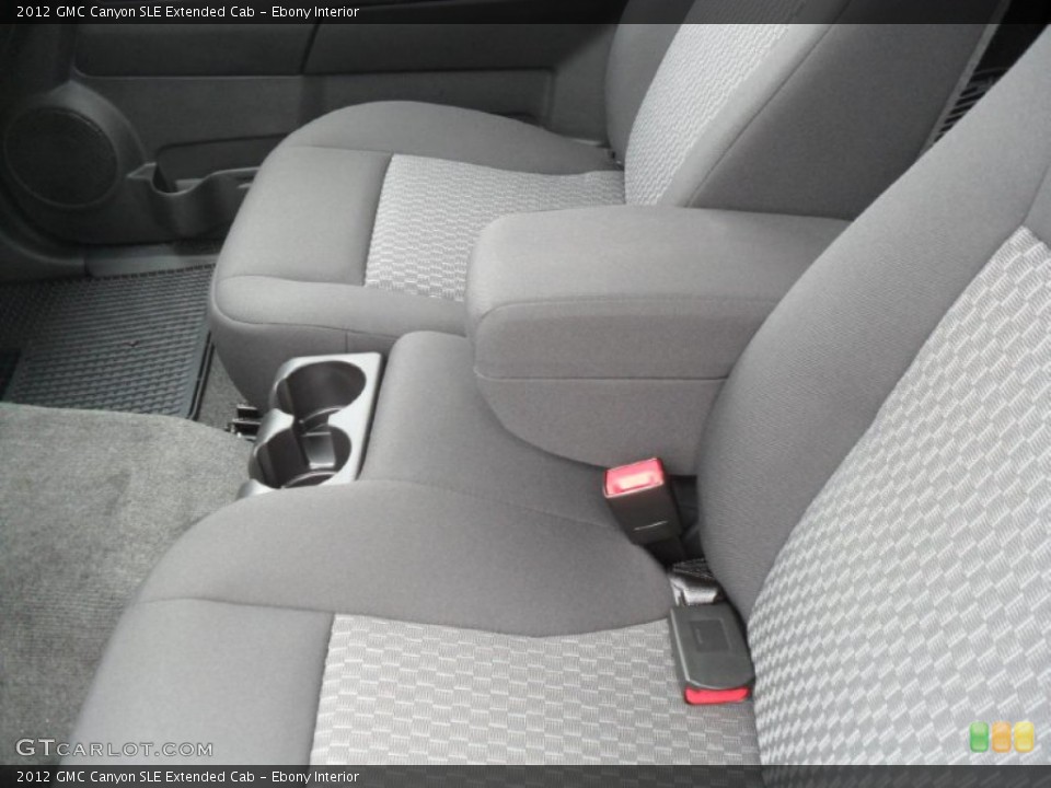 Ebony Interior Photo for the 2012 GMC Canyon SLE Extended Cab #54339513
