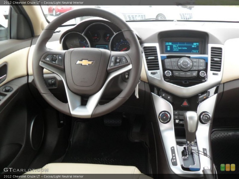 Cocoa/Light Neutral Interior Dashboard for the 2012 Chevrolet Cruze LT #54340735