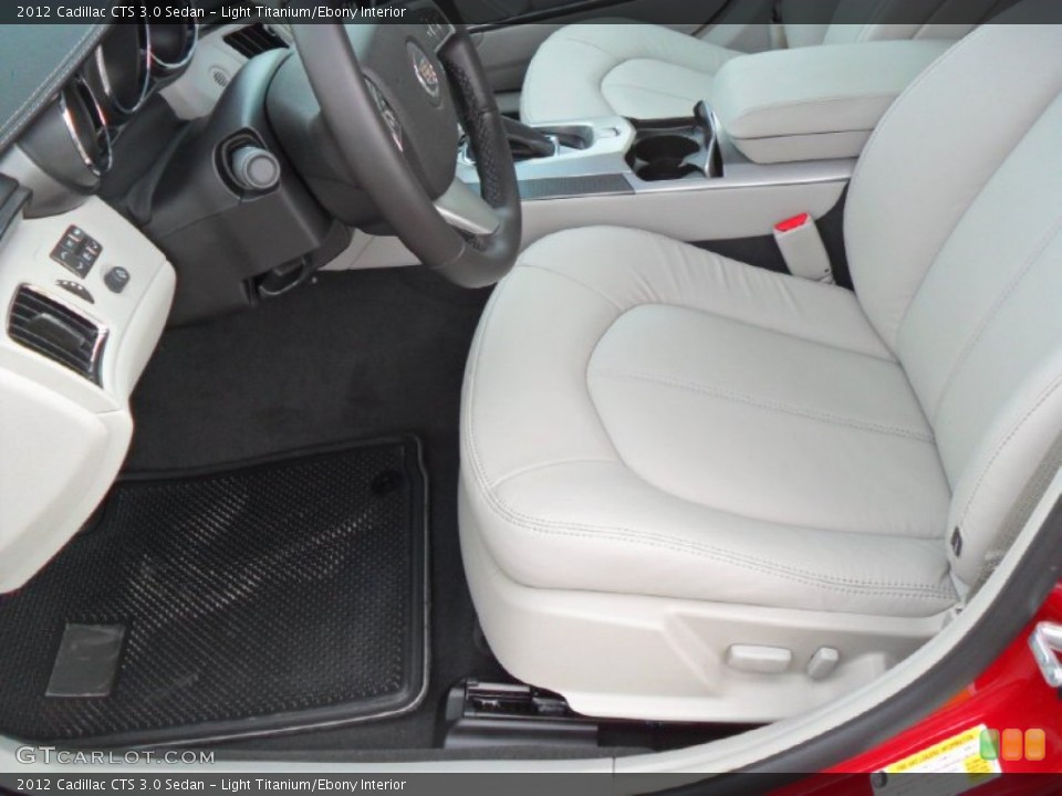 Light Titanium/Ebony Interior Photo for the 2012 Cadillac CTS 3.0 Sedan #54340888
