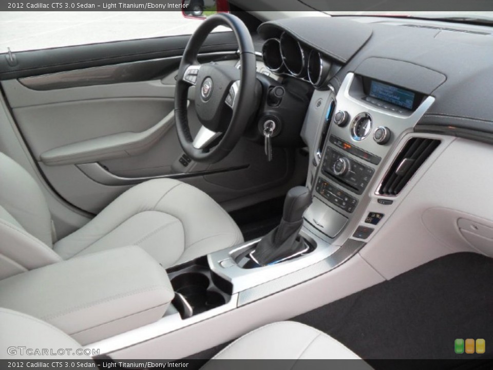 Light Titanium/Ebony Interior Photo for the 2012 Cadillac CTS 3.0 Sedan #54340996