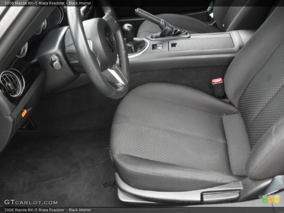 Black Interior Photo for the 2006 Mazda MX-5 Miata Roadster #54341550