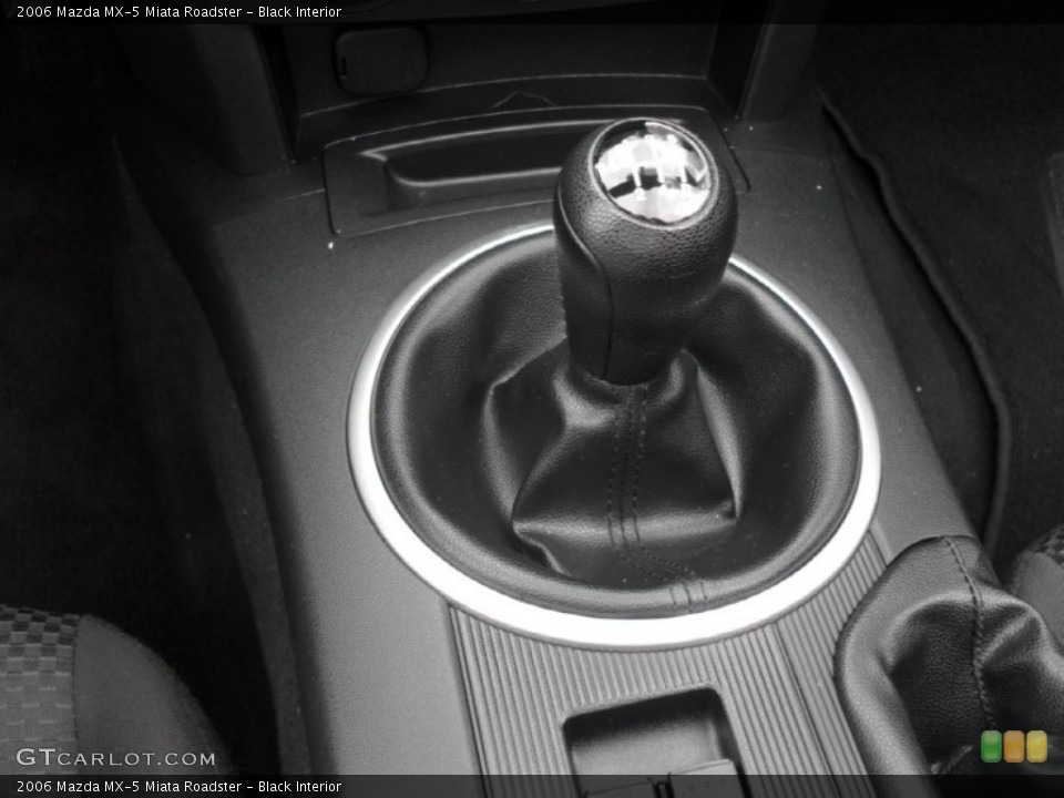 Black Interior Transmission for the 2006 Mazda MX-5 Miata Roadster #54341566