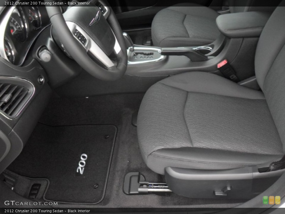 Black Interior Photo for the 2012 Chrysler 200 Touring Sedan #54343339