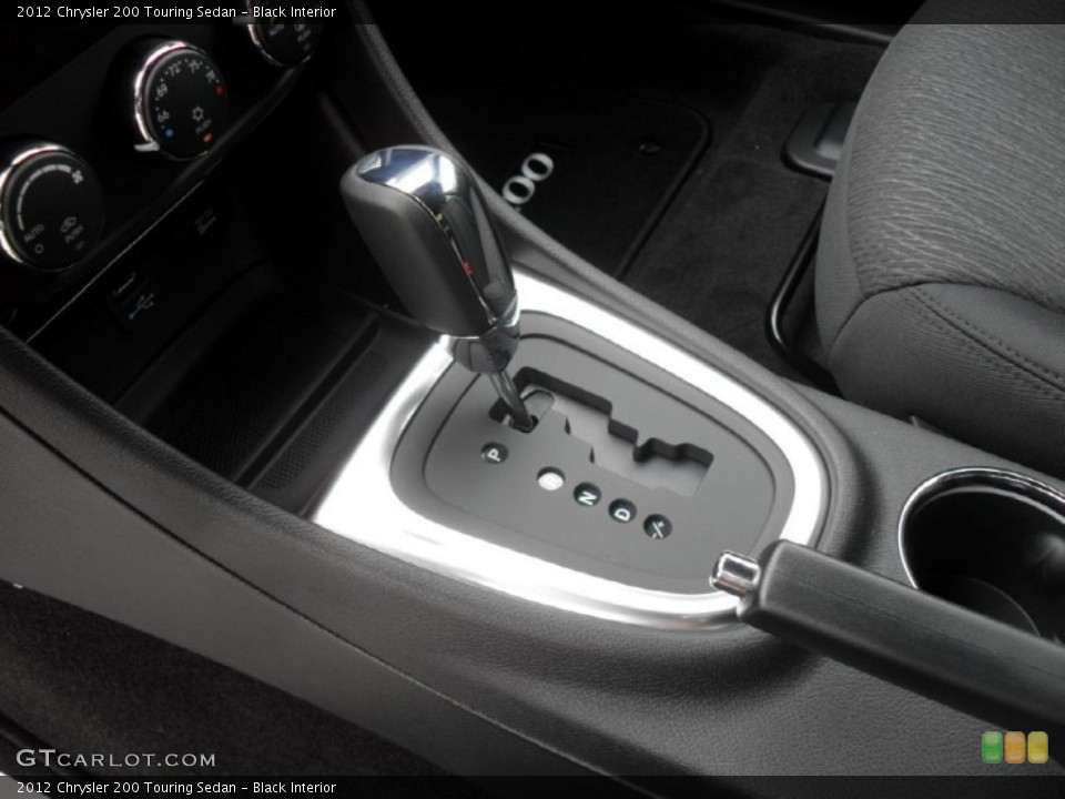 Black Interior Transmission for the 2012 Chrysler 200 Touring Sedan #54343351