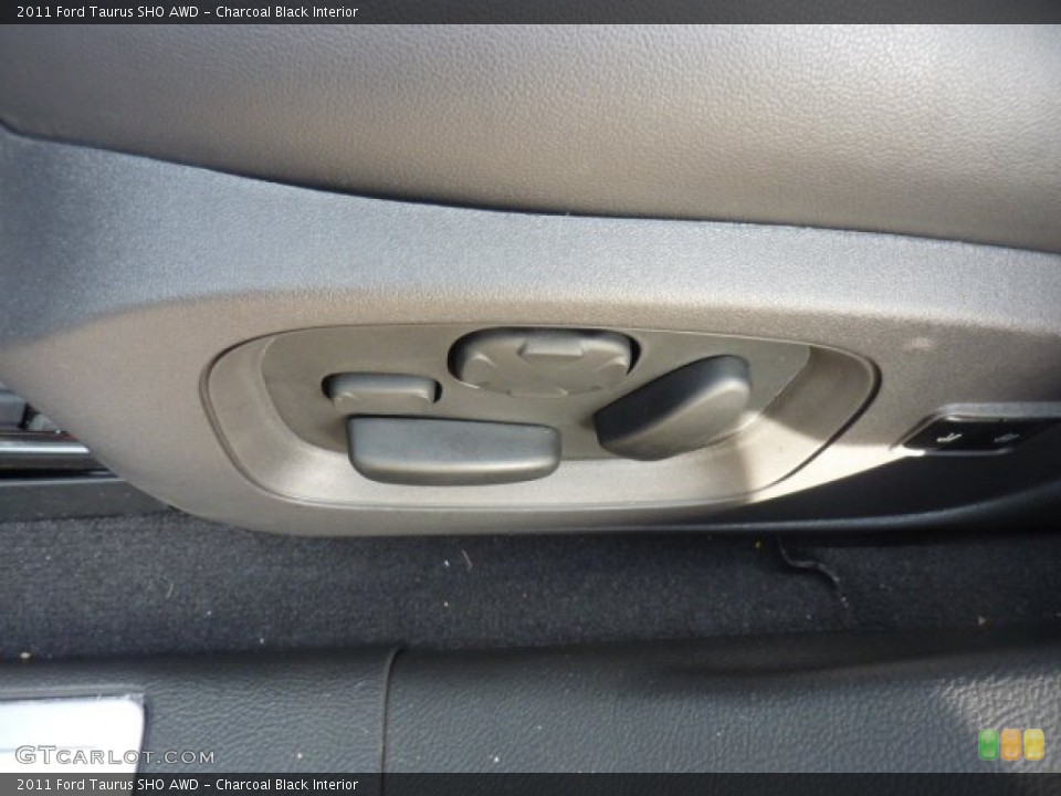 Charcoal Black Interior Controls for the 2011 Ford Taurus SHO AWD #54343582