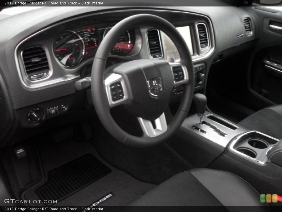 Black Interior Prime Interior for the 2012 Dodge Charger R/T Road and Track #54343762