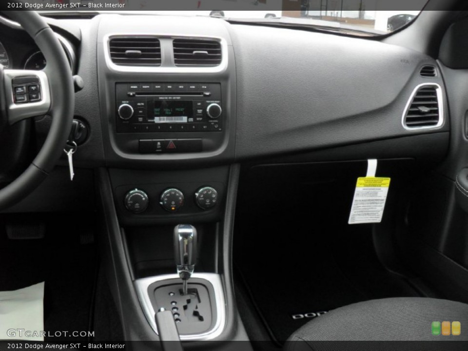 Black Interior Dashboard for the 2012 Dodge Avenger SXT #54343855
