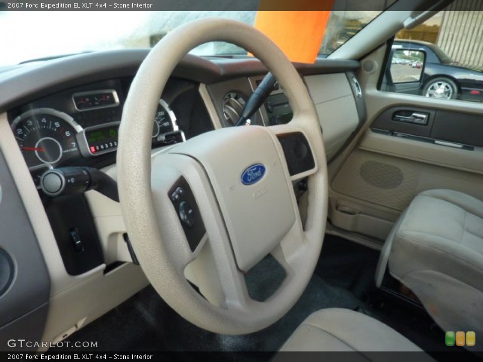 Stone Interior Steering Wheel for the 2007 Ford Expedition EL XLT 4x4 #54344638