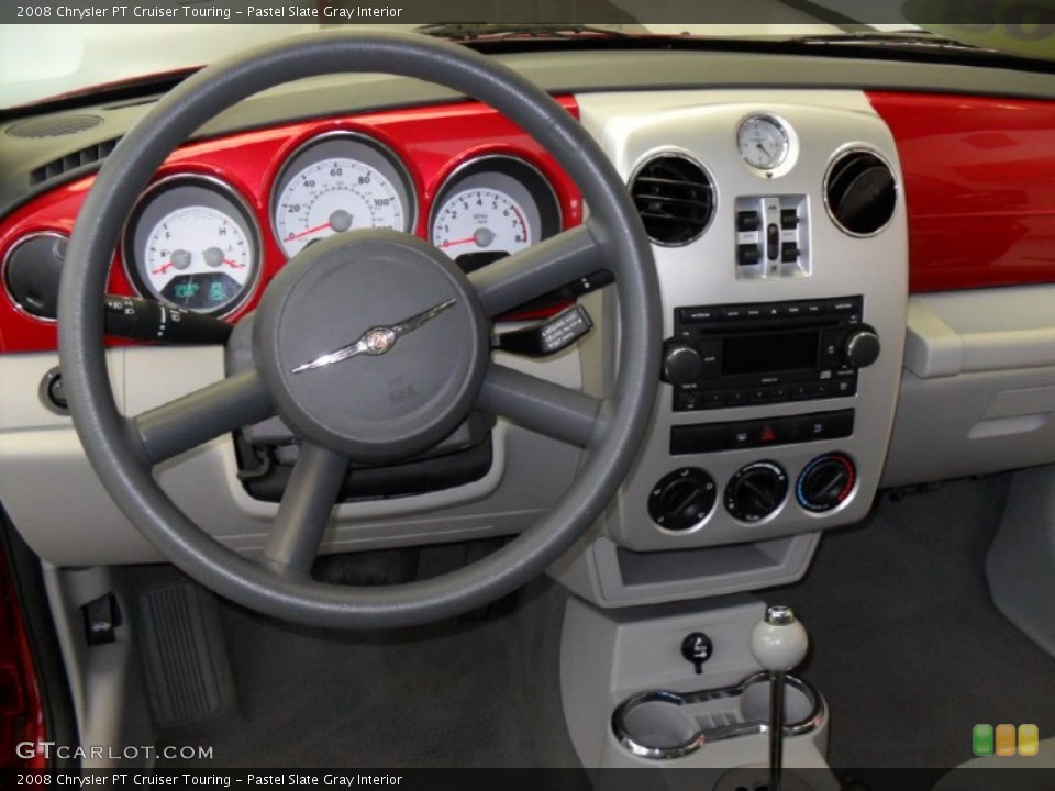 Pastel Slate Gray Interior Dashboard for the 2008 Chrysler PT Cruiser Touring #54345418