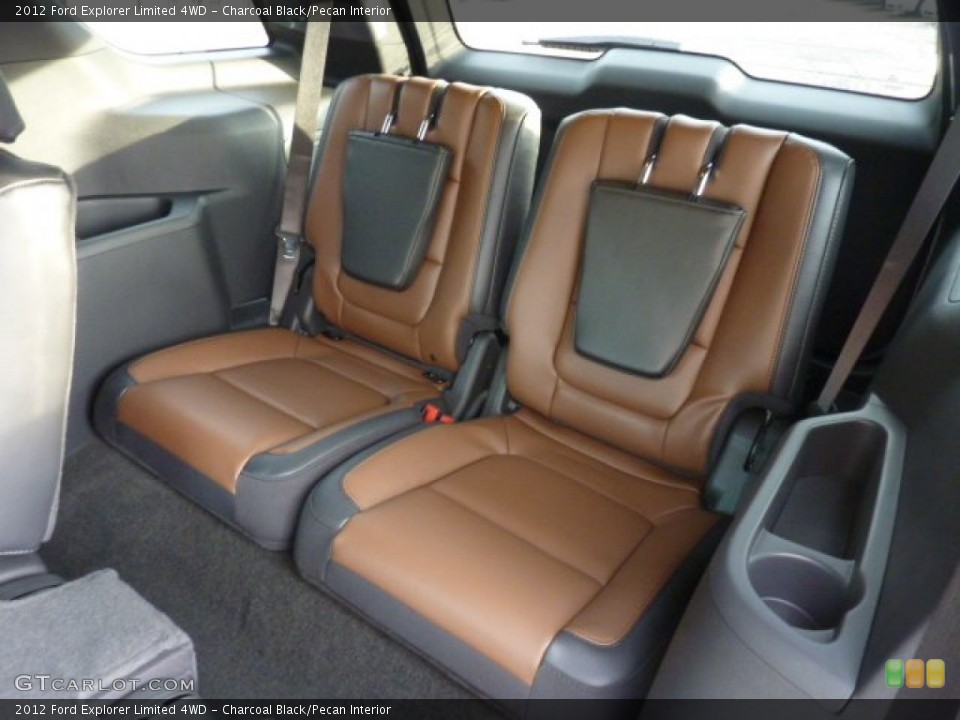 Charcoal Black/Pecan Interior Photo for the 2012 Ford Explorer Limited 4WD #54346031