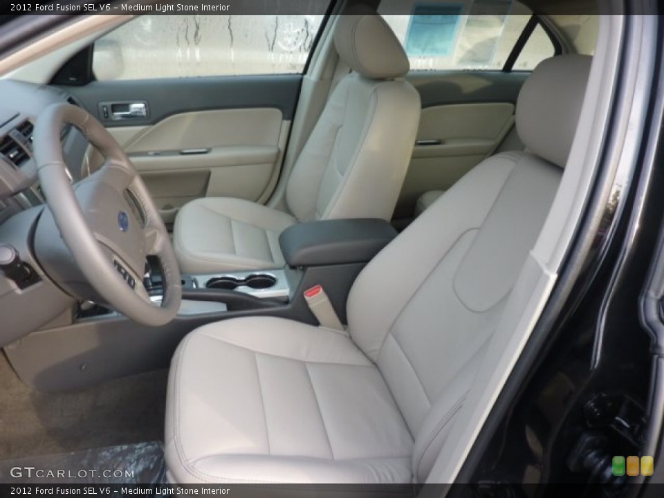 Medium Light Stone Interior Photo for the 2012 Ford Fusion SEL V6 #54346258