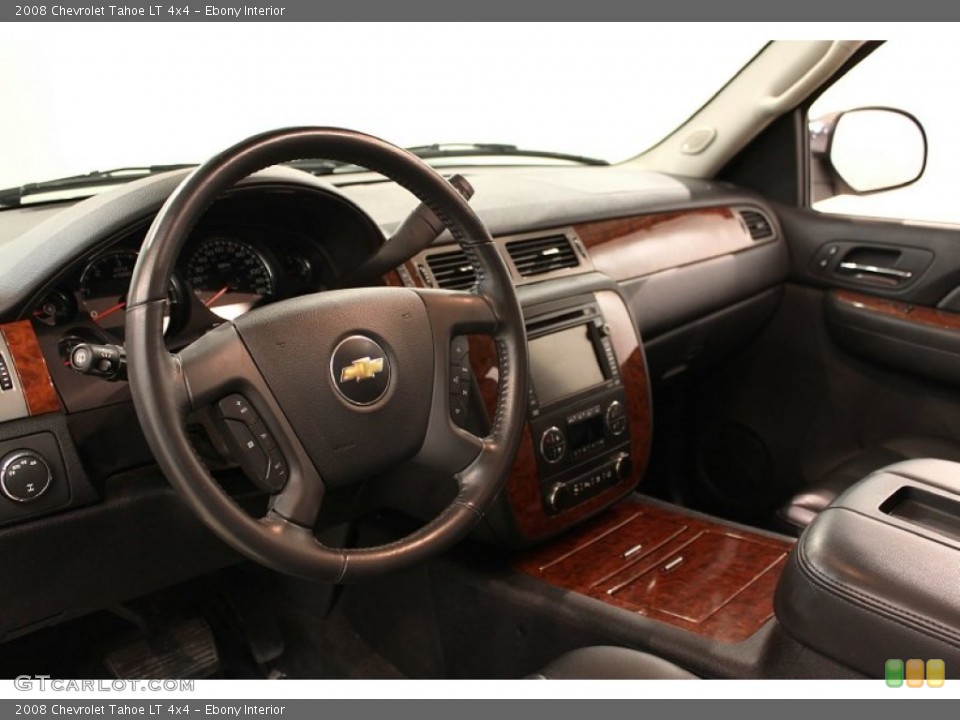 Ebony Interior Dashboard for the 2008 Chevrolet Tahoe LT 4x4 #54346729