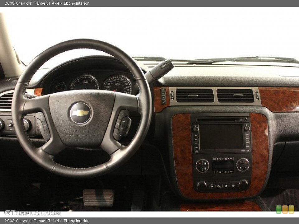 Ebony Interior Dashboard for the 2008 Chevrolet Tahoe LT 4x4 #54346828