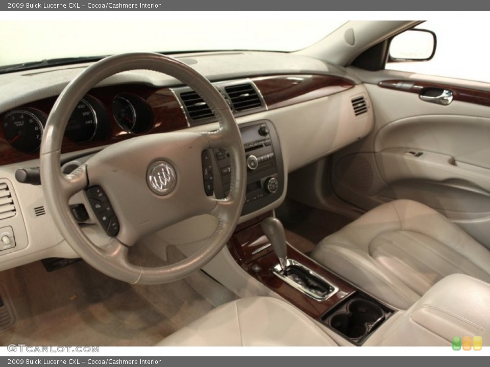 Cocoa/Cashmere 2009 Buick Lucerne Interiors