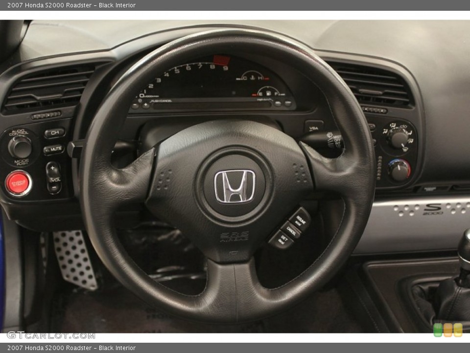 Black Interior Steering Wheel for the 2007 Honda S2000 Roadster #54350176