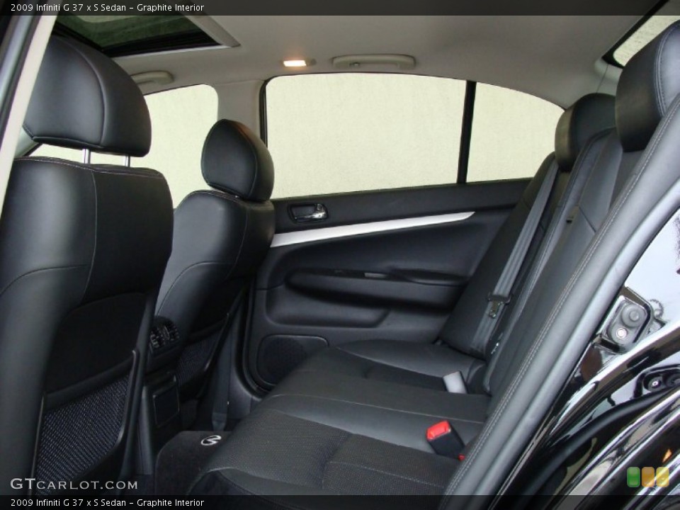Graphite Interior Photo for the 2009 Infiniti G 37 x S Sedan #54351154