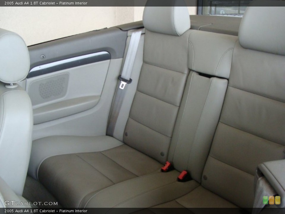 Platinum Interior Photo for the 2005 Audi A4 1.8T Cabriolet #54351562