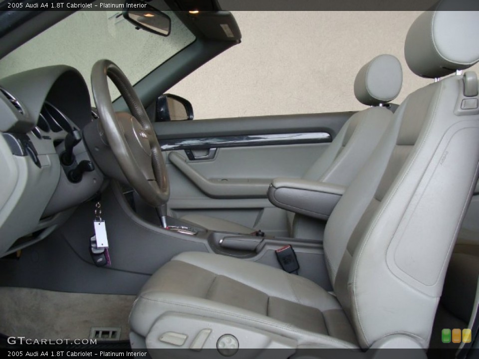 Platinum Interior Photo for the 2005 Audi A4 1.8T Cabriolet #54351568