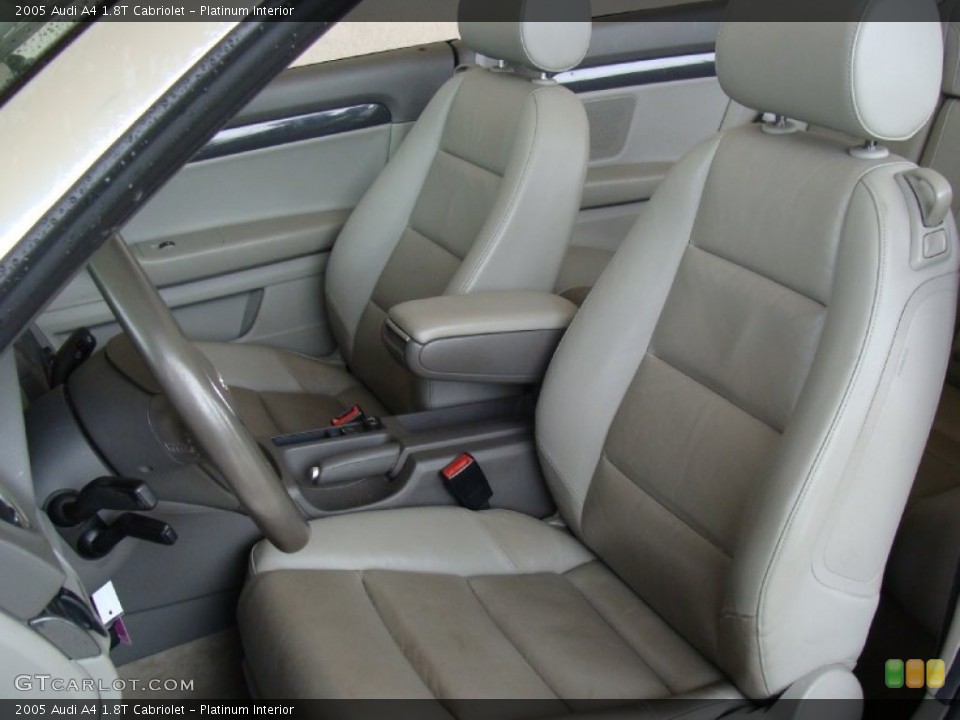 Platinum Interior Photo for the 2005 Audi A4 1.8T Cabriolet #54351580