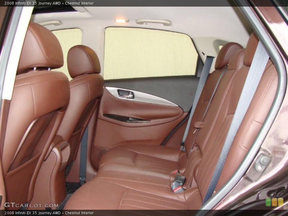 Chestnut Interior Photo for the 2008 Infiniti EX 35 Journey AWD #54351953