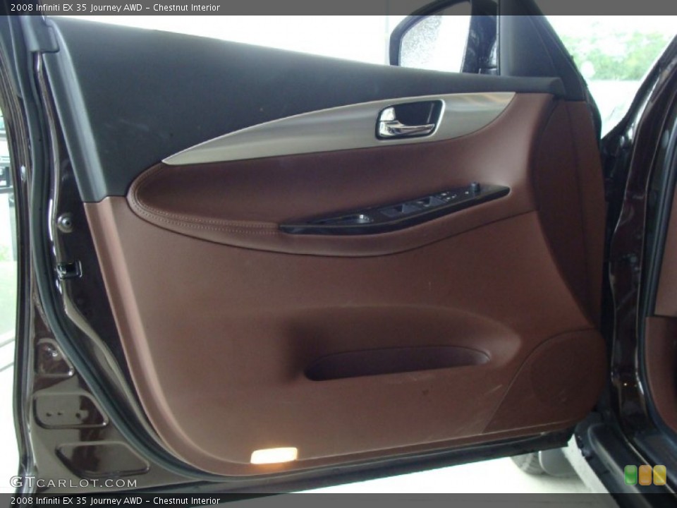 Chestnut Interior Door Panel for the 2008 Infiniti EX 35 Journey AWD #54351964