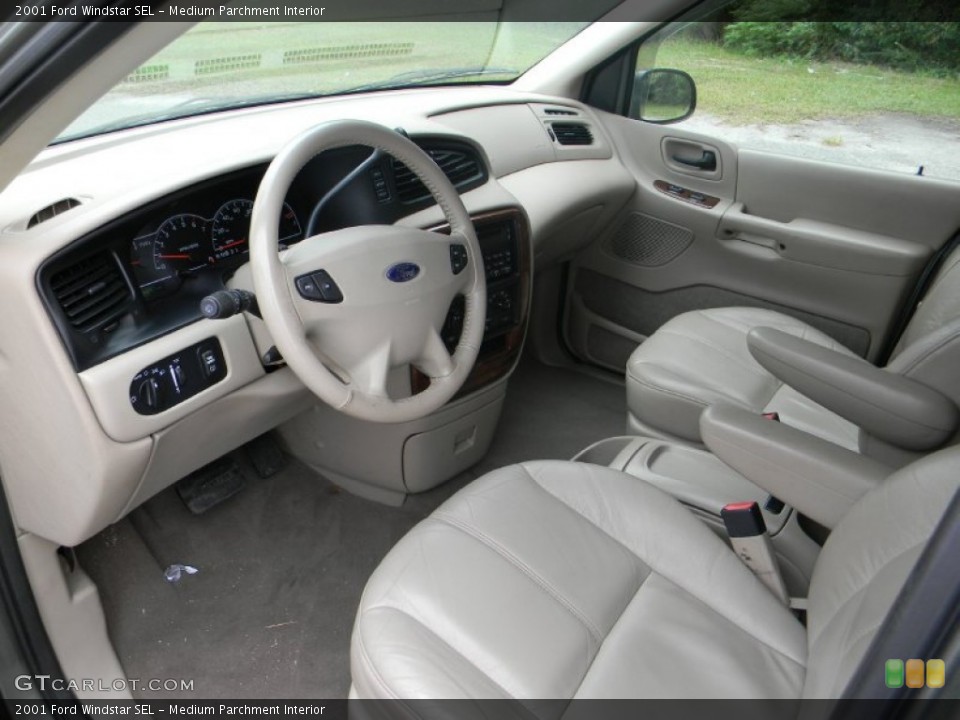 Medium Parchment 2001 Ford Windstar Interiors