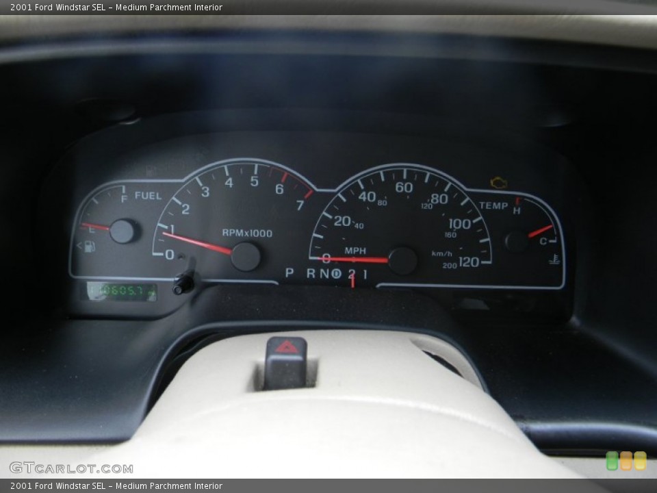 Medium Parchment Interior Gauges for the 2001 Ford Windstar SEL #54353827