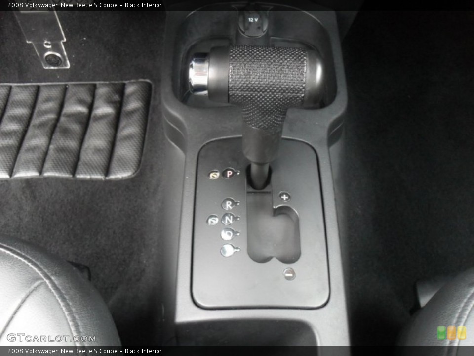 Black Interior Transmission for the 2008 Volkswagen New Beetle S Coupe #54356125