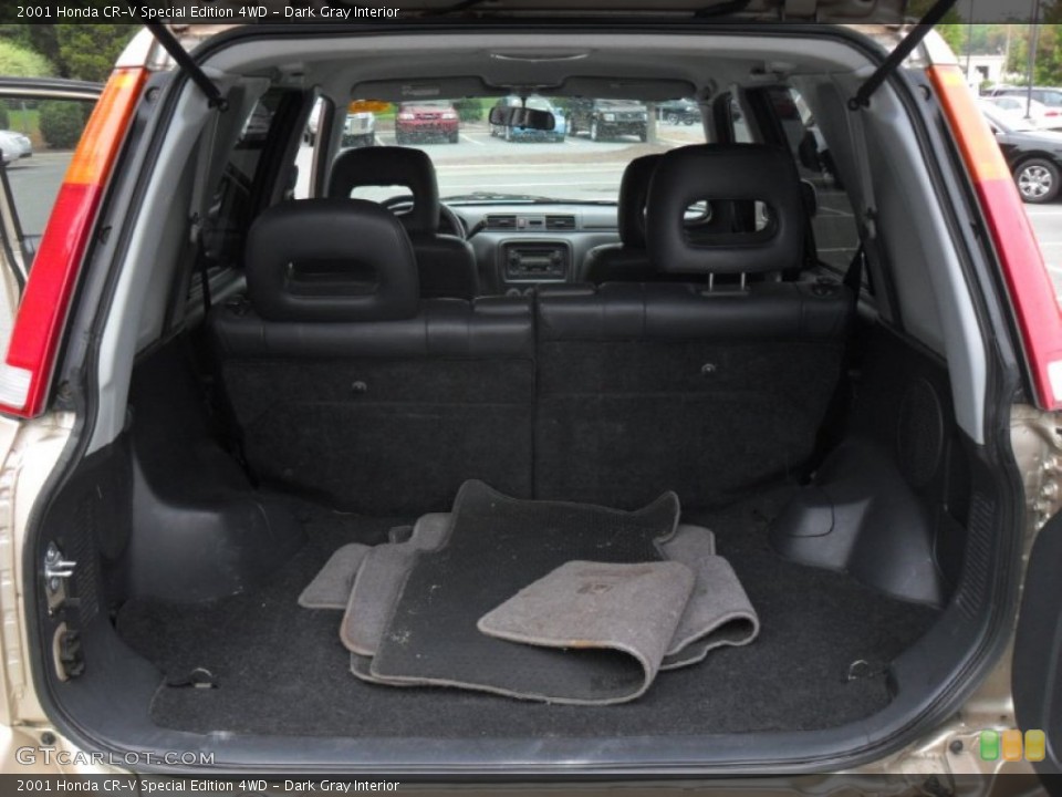 Dark Gray Interior Trunk for the 2001 Honda CR-V Special Edition 4WD #54356281