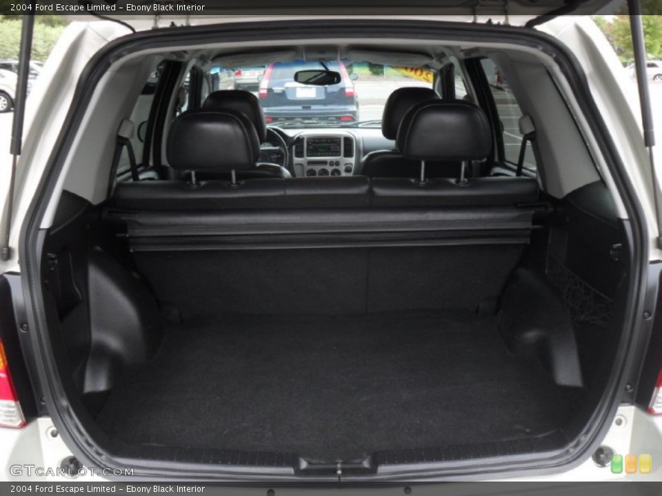Ebony Black Interior Trunk for the 2004 Ford Escape Limited #54356416