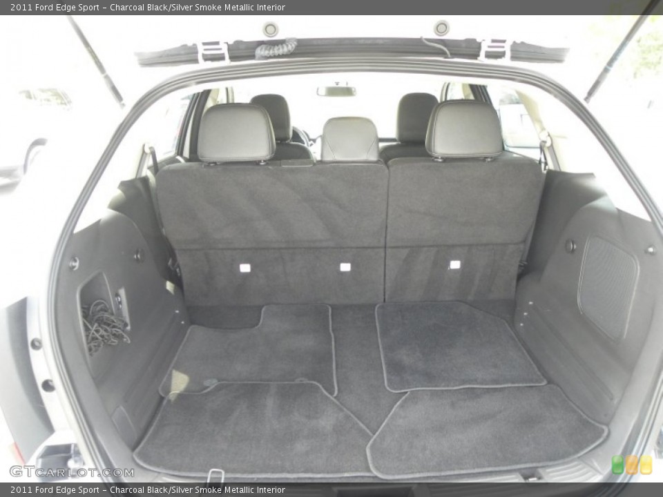 Charcoal Black/Silver Smoke Metallic Interior Trunk for the 2011 Ford Edge Sport #54356419