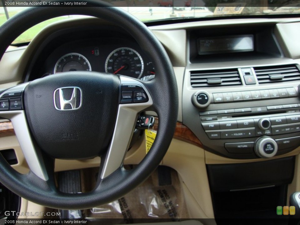 Ivory Interior Dashboard for the 2008 Honda Accord EX Sedan #54357697