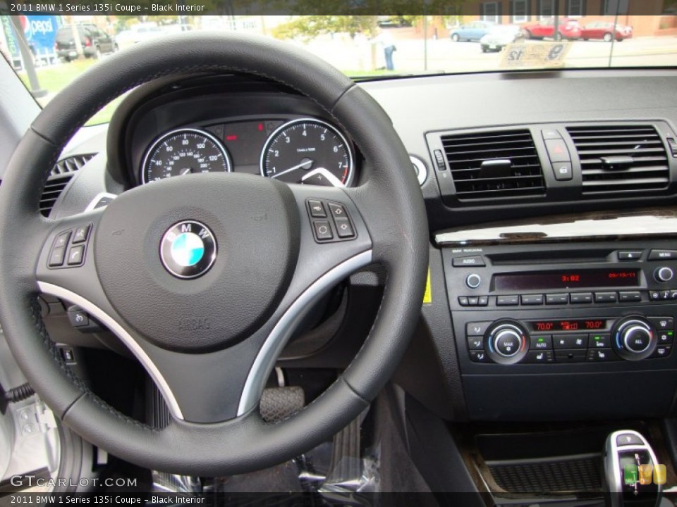Black Interior Dashboard for the 2011 BMW 1 Series 135i Coupe #54358087