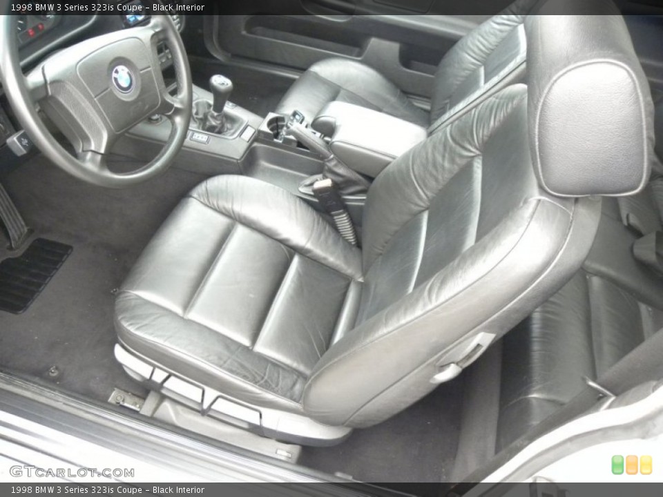 Black Interior Photo for the 1998 BMW 3 Series 323is Coupe #54358357