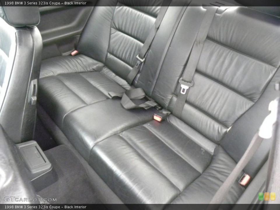 Black Interior Photo for the 1998 BMW 3 Series 323is Coupe #54358363