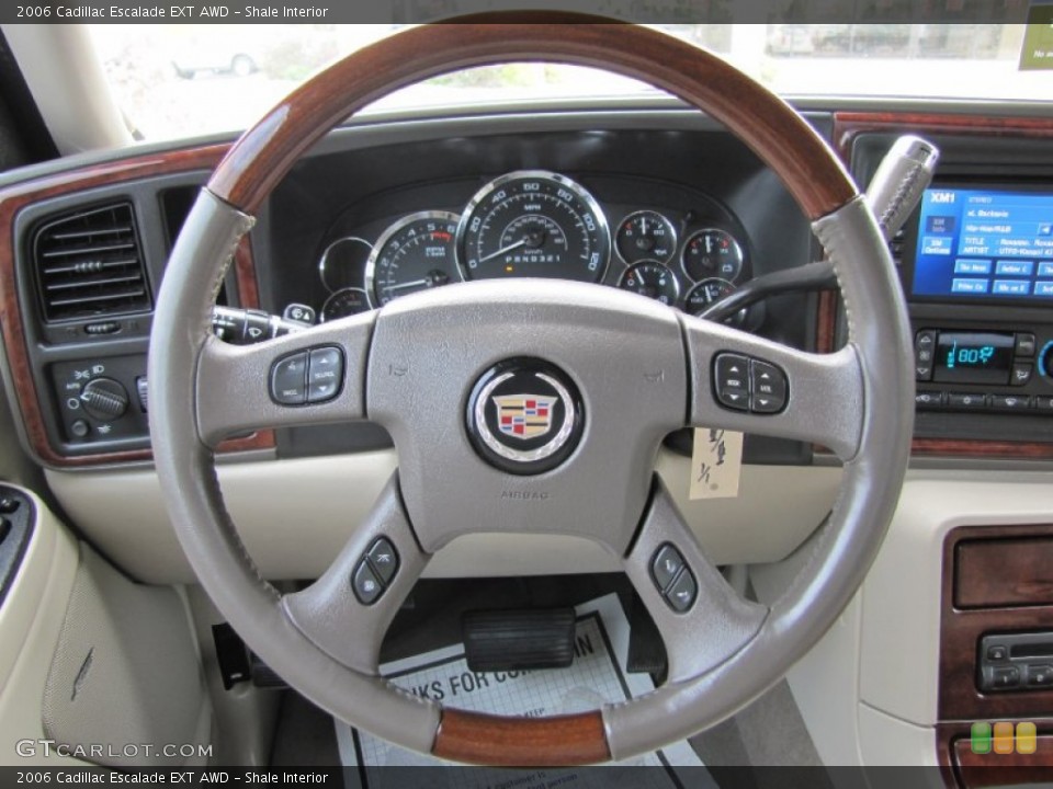 Shale Interior Steering Wheel for the 2006 Cadillac Escalade EXT AWD #54360283