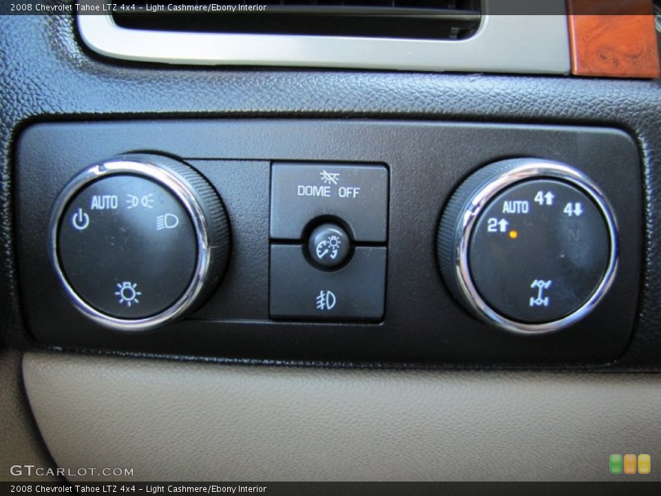 Light Cashmere/Ebony Interior Controls for the 2008 Chevrolet Tahoe LTZ 4x4 #54360721