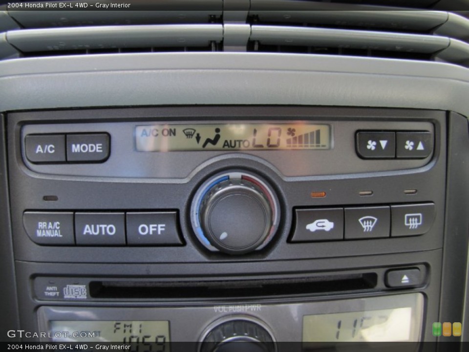 Gray Interior Controls for the 2004 Honda Pilot EX-L 4WD #54361843