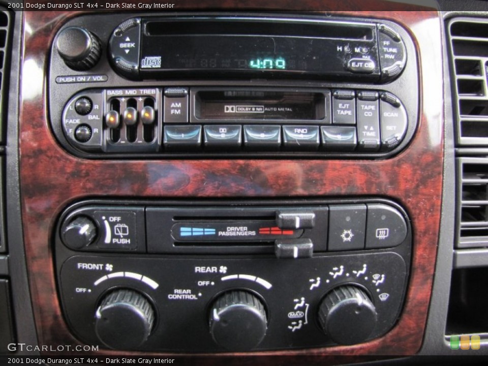 Dark Slate Gray Interior Audio System for the 2001 Dodge Durango SLT 4x4 #54362941
