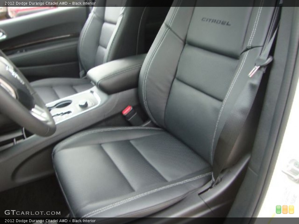 Black Interior Photo for the 2012 Dodge Durango Citadel AWD #54369514