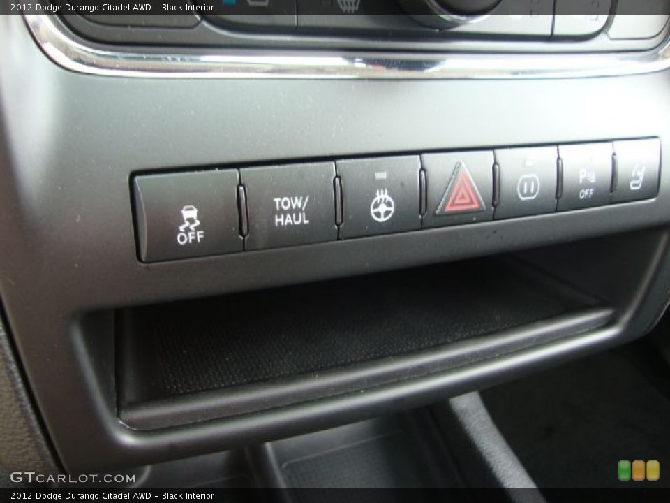 Black Interior Controls for the 2012 Dodge Durango Citadel AWD #54369532