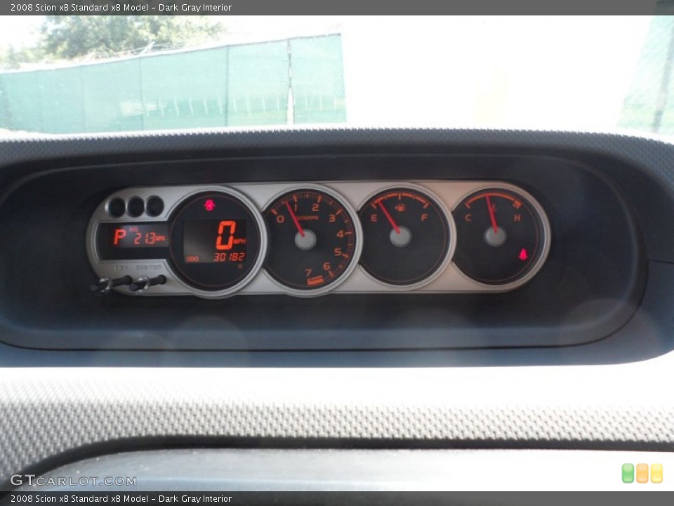 Dark Gray Interior Gauges for the 2008 Scion xB  #54369754